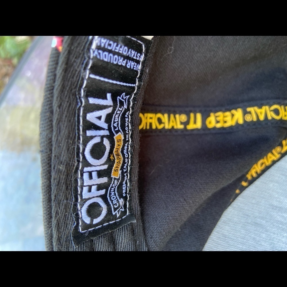 “Official” Baseball Cap Snapback Osfa - image 6